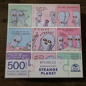 Strange Planet Puzzle w/Poster (500 pieces)